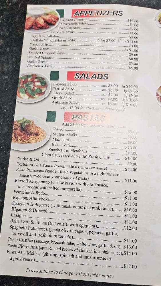 Baldwin Pizza Menu image 2