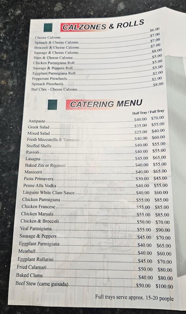 Baldwin Pizza Menu image 3
